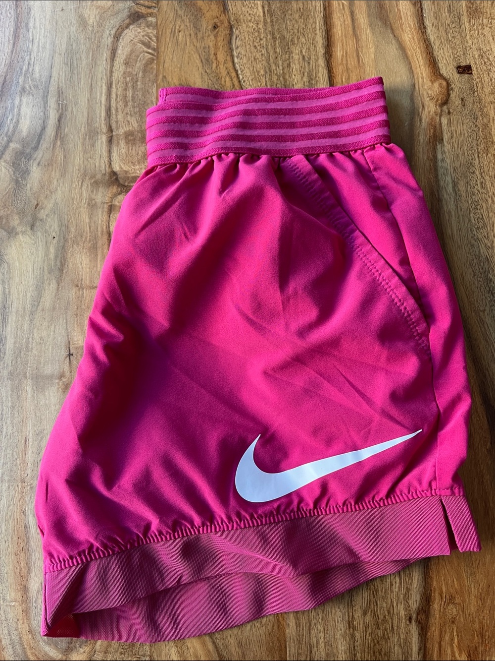 Nike Dri-Fit Athletic Shorts with White Swoosh